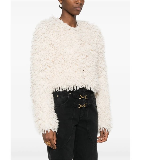 FEDRA - Chaqueta crop flecos