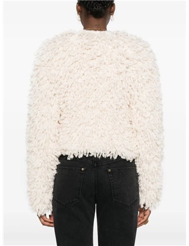 FEDRA - Fringed crop jacket