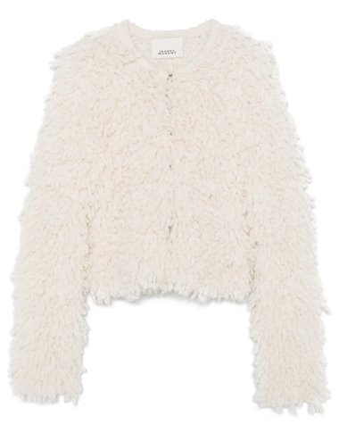 FEDRA - Fringed crop jacket