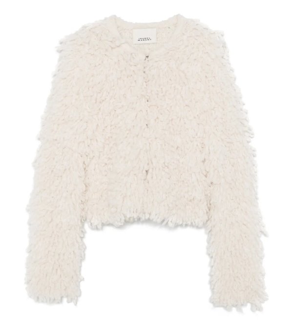 FEDRA - Fringed crop jacket