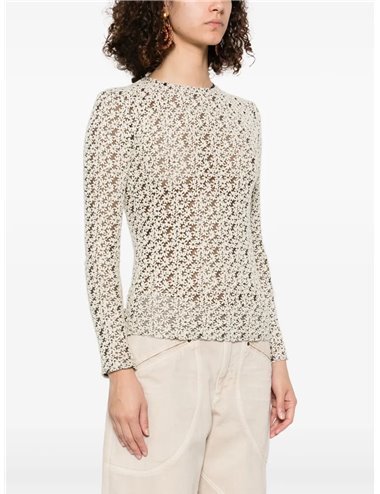 SOLINE - Top bordado