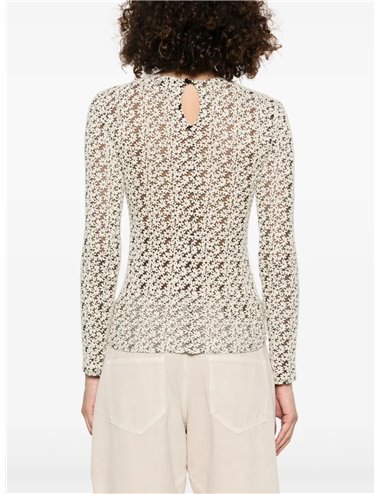 SOLINE - Top bordado