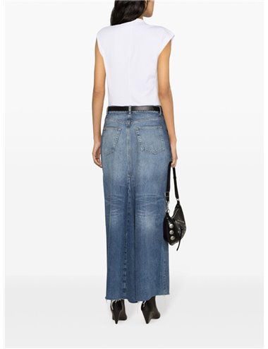 NAYDA-Camiseta nudo asimétrica