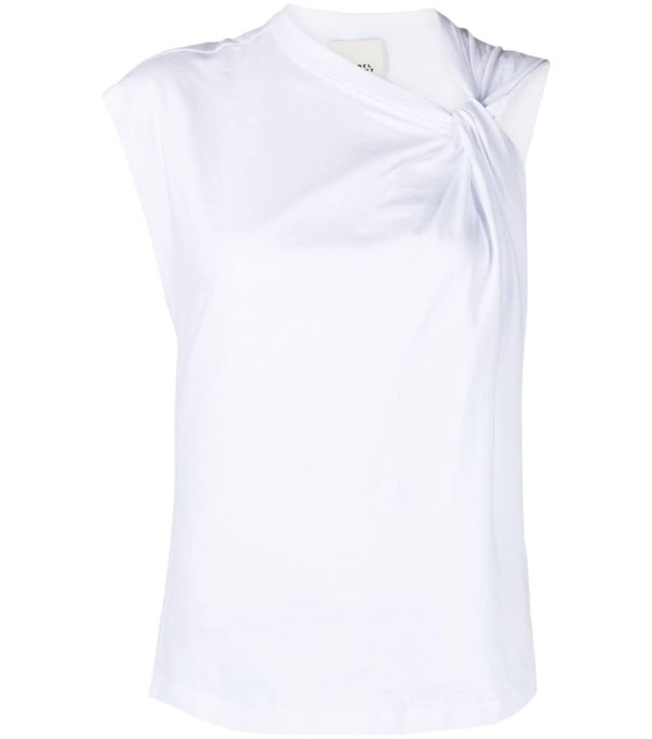 NAYDA-Camiseta nudo asimétrica NAYDA-Camiseta nudo asimétrica