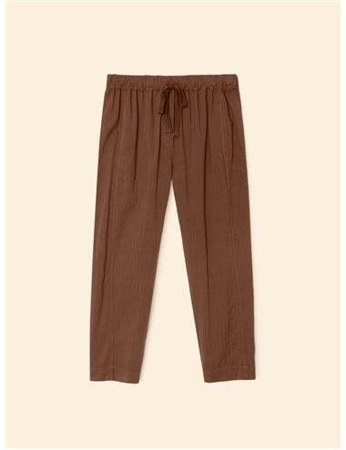 DRAPER - Pantalón algodón fino - marrón