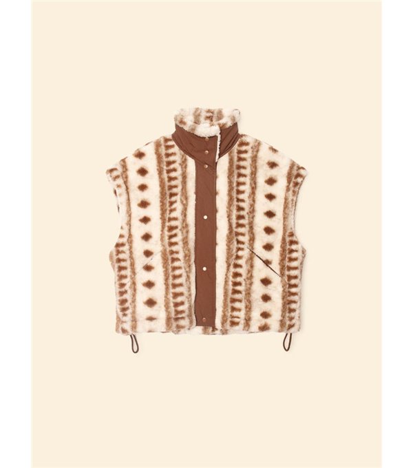 RAVENA-Chaleco jacquard