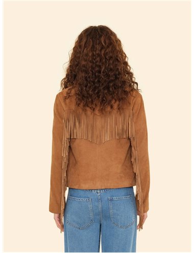 BRONCO fringed suede jacket