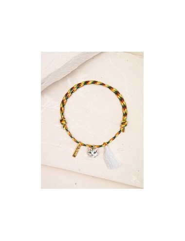 Pulsera cuerda - gatito