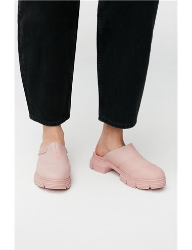 Rubber clog - pink