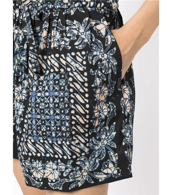 NALANI - Printed cotton short