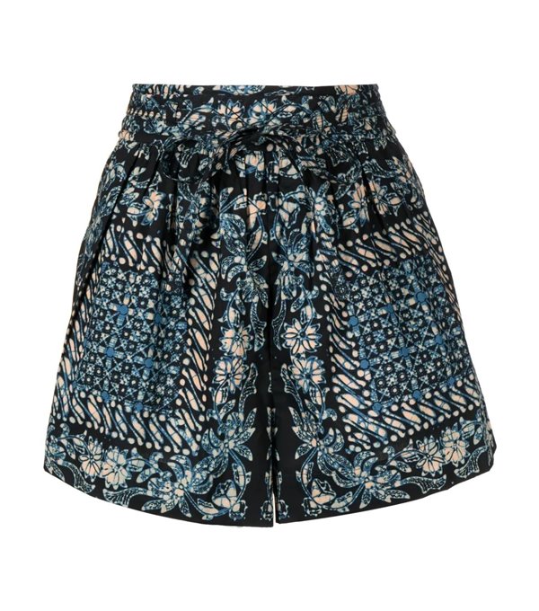 NALANI - Printed cotton short