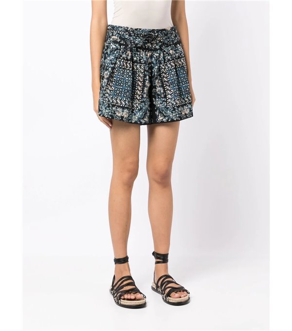 NALANI - Printed cotton short